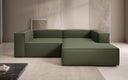 Designer Ecksofa Lesley Mini in Stoff
