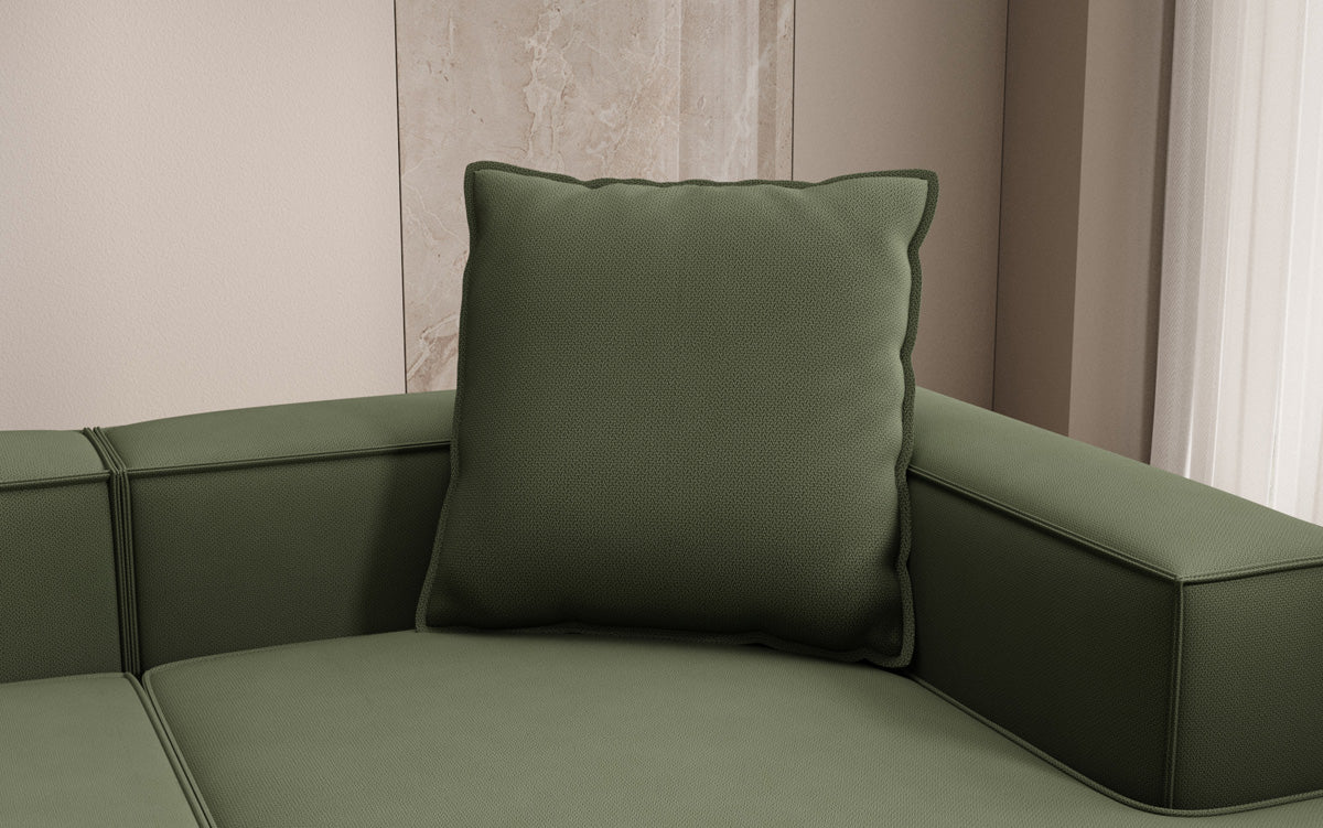 Decorative pillow Lesley 60x60 in fabric