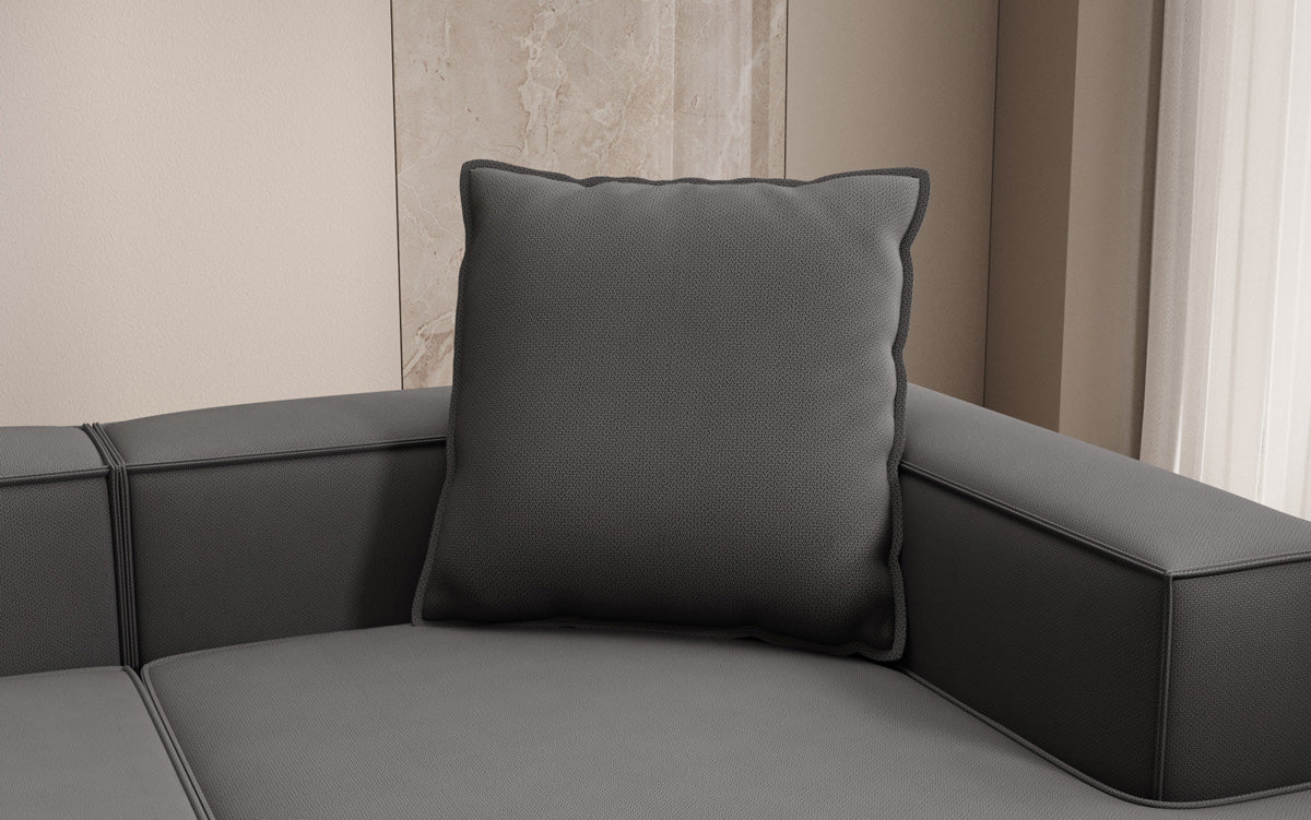 Decorative pillow Lesley 60x60 in fabric