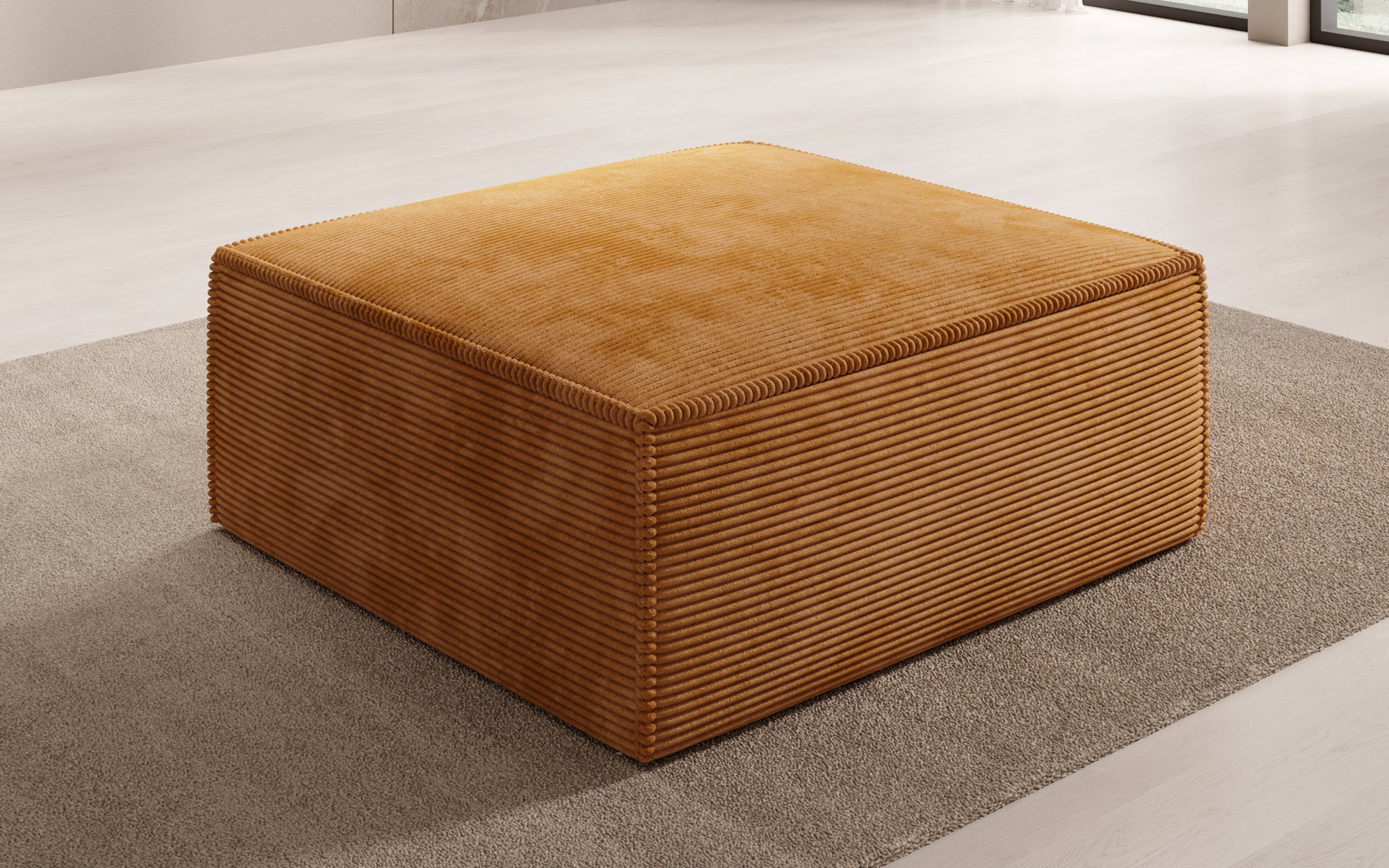 Beistellhocker Lesley in Cord