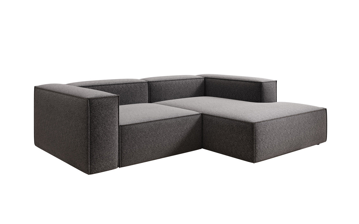 Designer Sofa Lesley L Mini in Strukturstoff