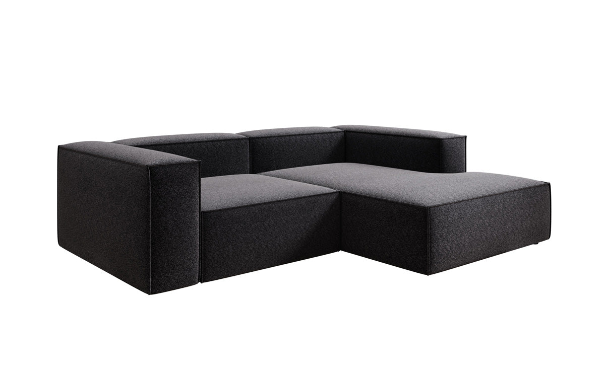 Designer Sofa Lesley L Mini in Strukturstoff