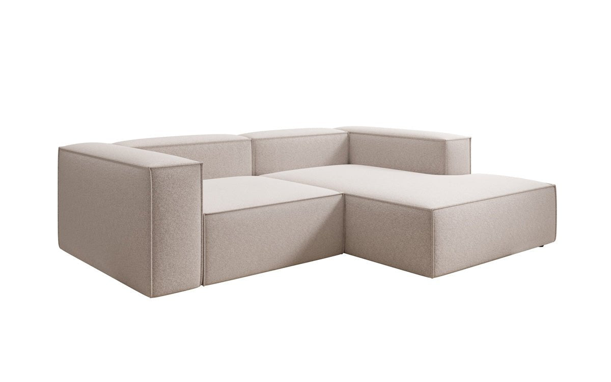 Designer Sofa Lesley L Mini in Strukturstoff