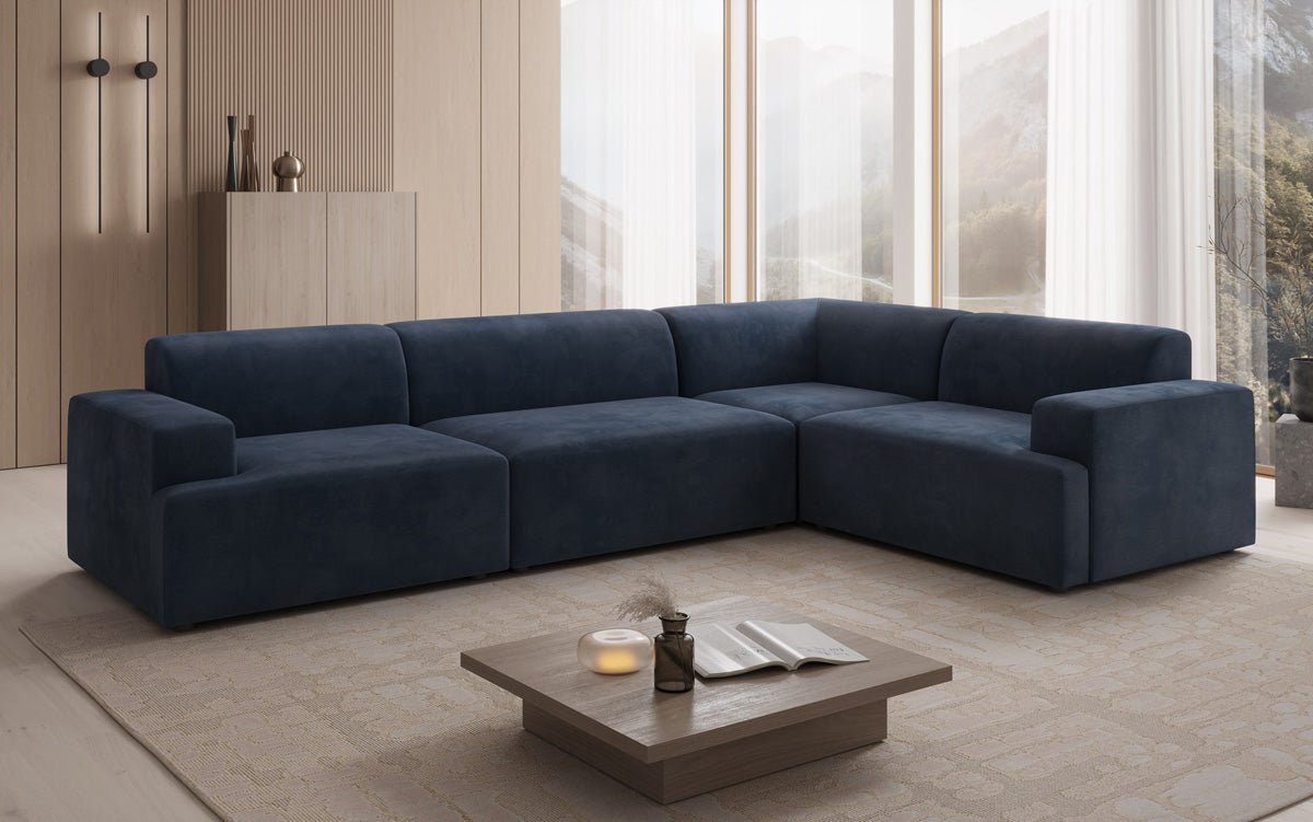Designer Sofa Monza Living Landscape L in Velvet