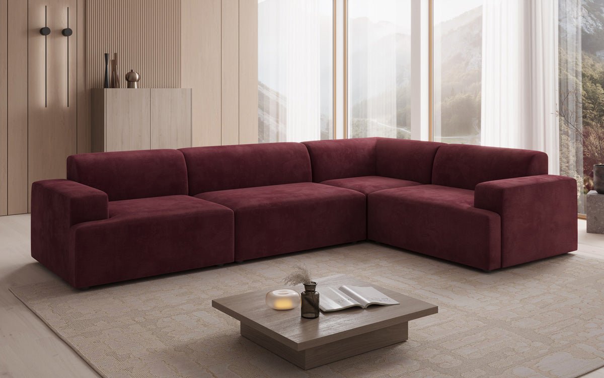 Designer Sofa Monza Living Landscape L in Velvet