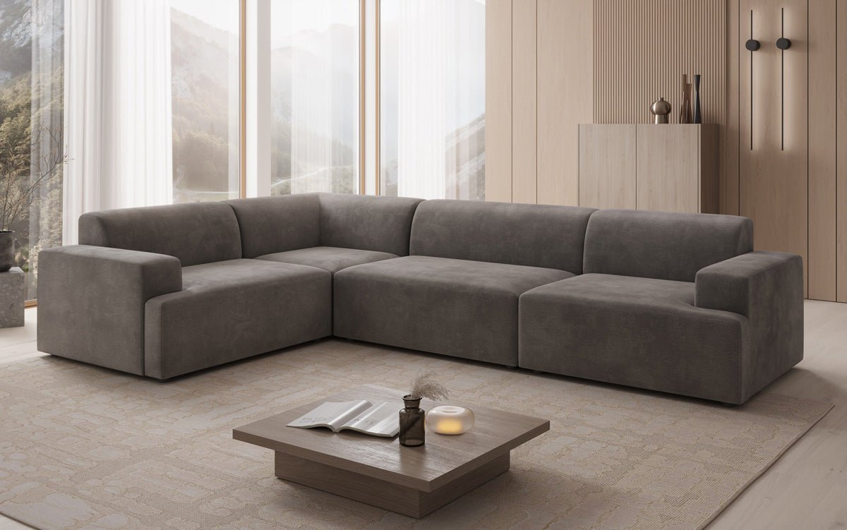 Designer Sofa Monza Living Landscape L in Velvet