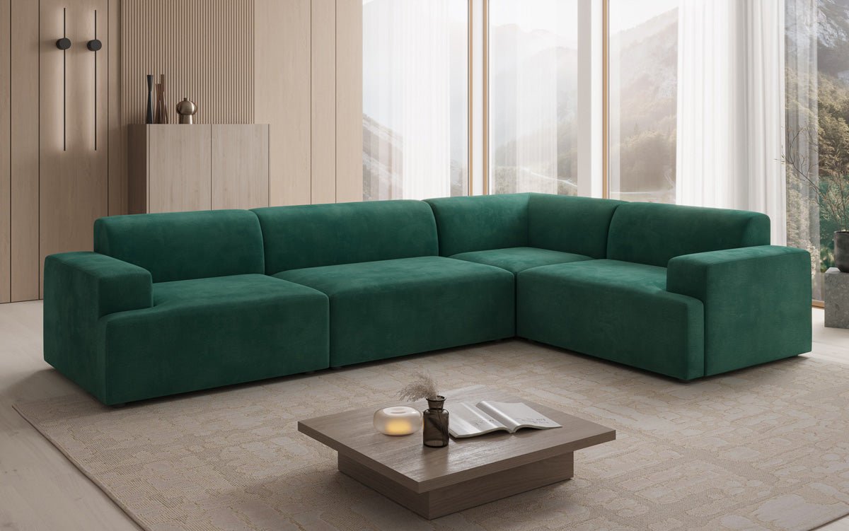 Designer Sofa Monza Living Landscape L in Velvet