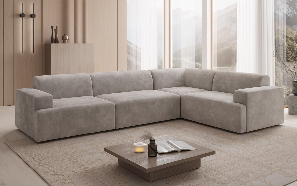 Designer Sofa Monza Living Landscape L in Velvet