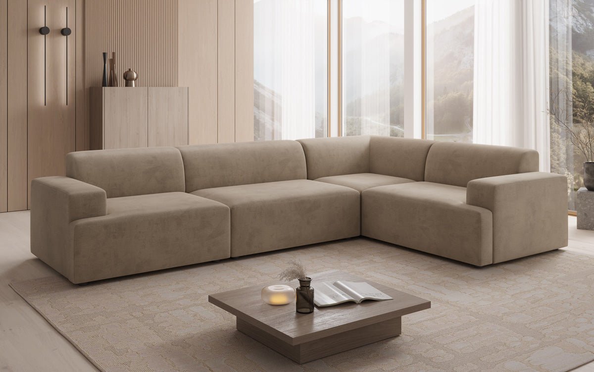 Designer Sofa Monza Living Landscape L in Velvet