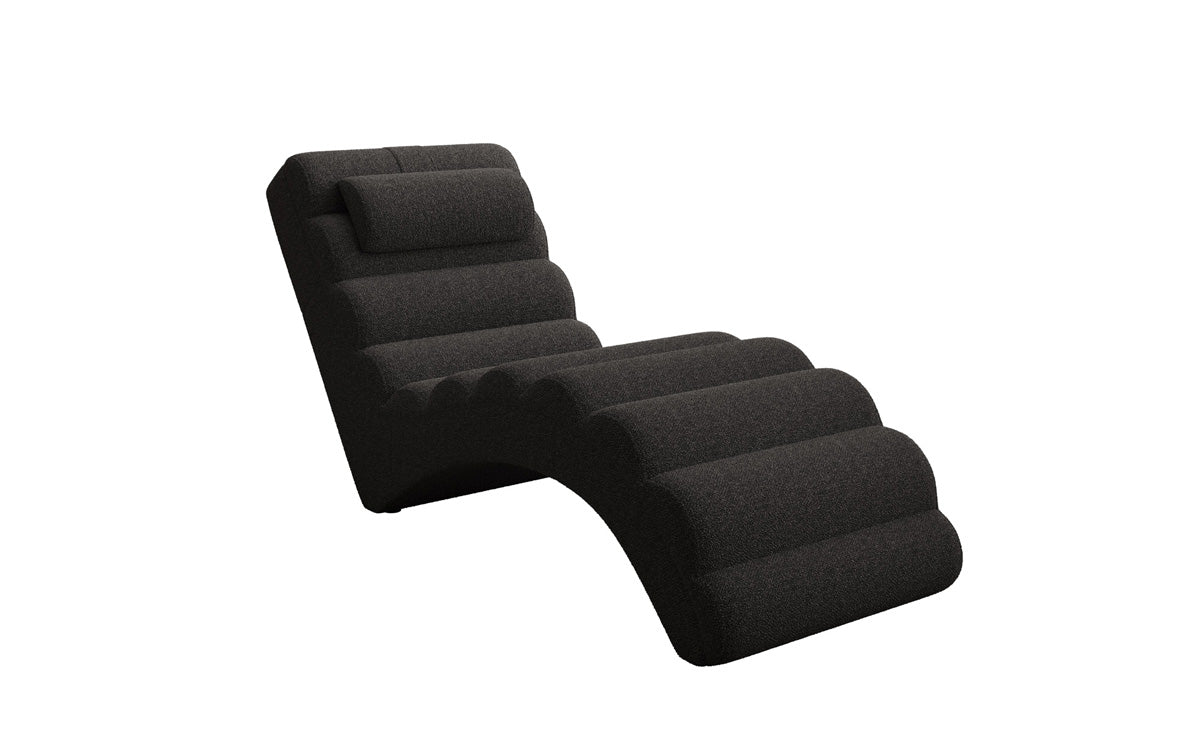 Designer Relax Lounger Malina in Bouclé