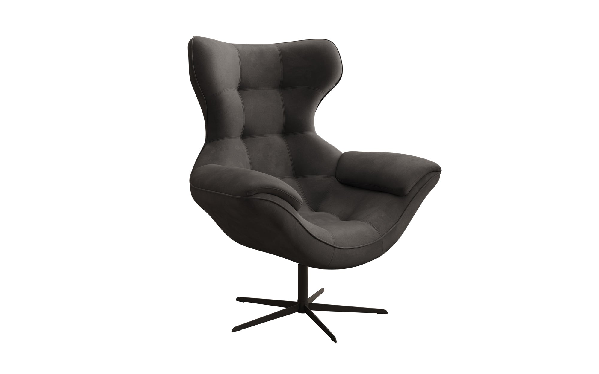 Fauteuil-canapé design Aurelio en Velours