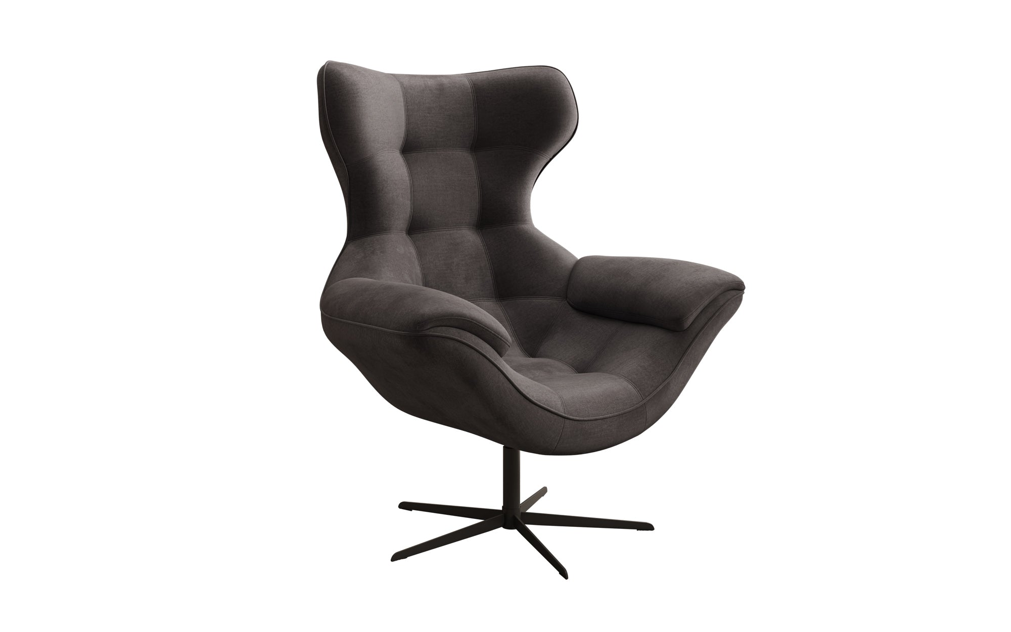 Fauteuil-canapé design Aurelio en Velours