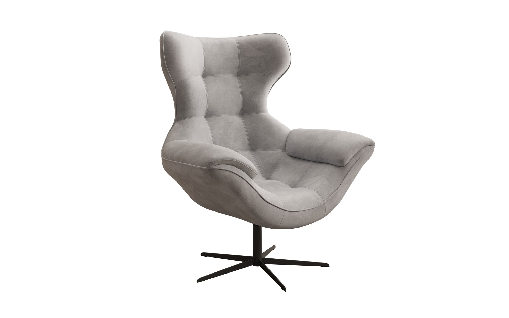 Fauteuil-canapé design Aurelio en Velours