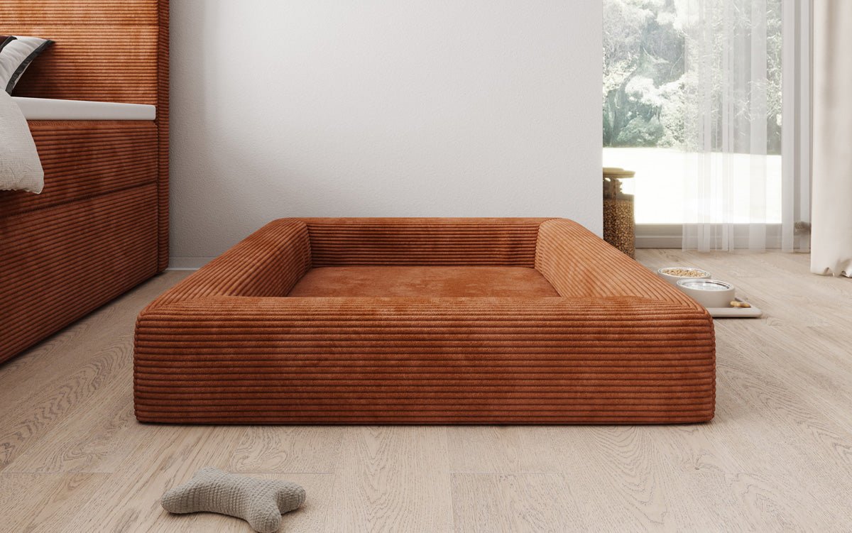 Dog bed Cordino 100 × 120 cm in Corduroy