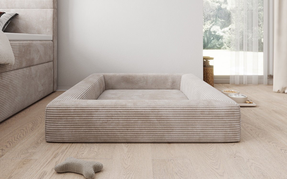 Dog bed Cordino 100 × 120 cm in Corduroy