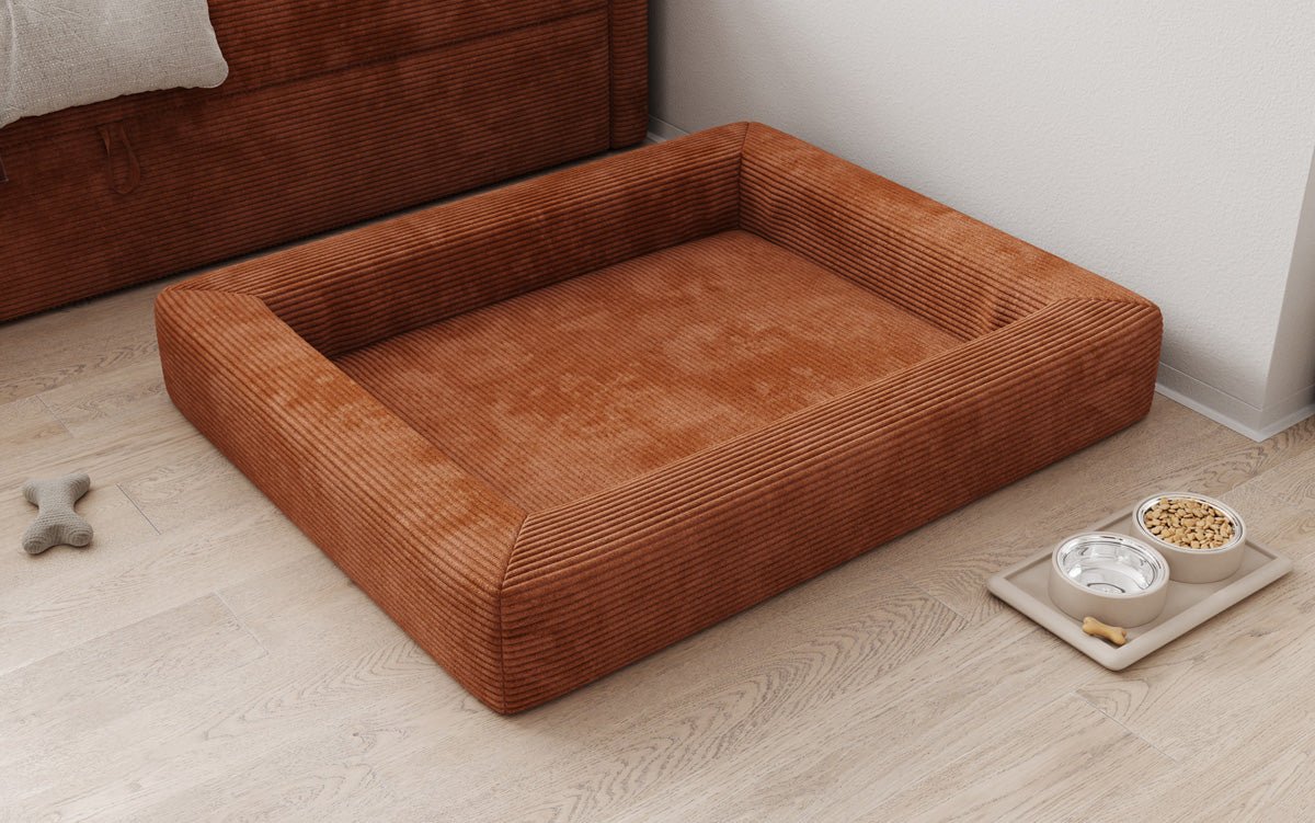 Dog bed Cordino 100 × 120 cm in Corduroy