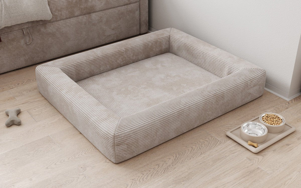 Dog bed Cordino 100 × 120 cm in Corduroy