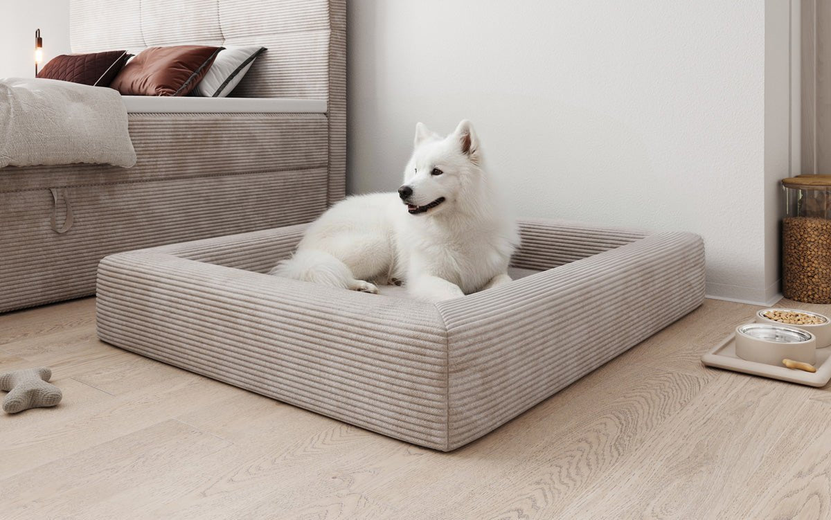 Dog bed Cordino 100 × 120 cm in Corduroy