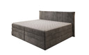 Familien Boxspringbett Stella in 220/240x200 mit Stauraum in Cord