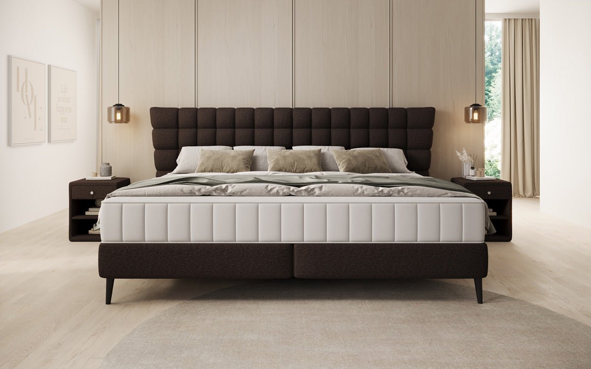 Famill Boxspringbett Bellanova a 220/240x200 a Bouclé