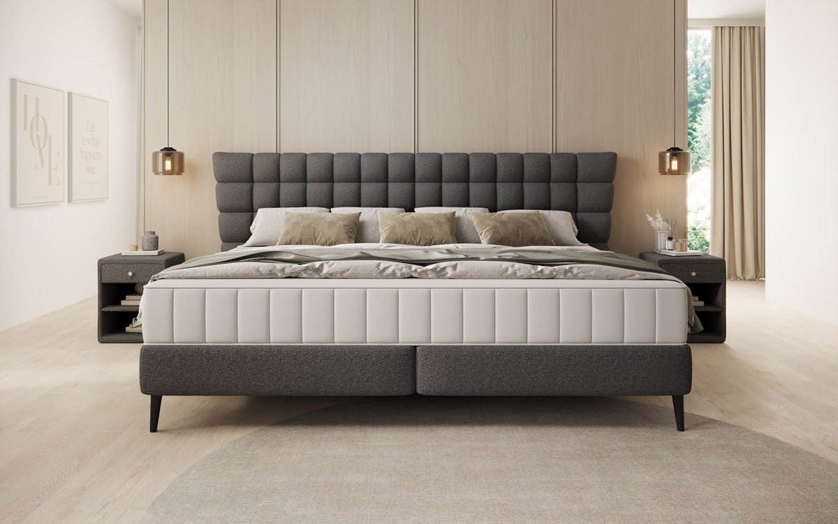 Famill Boxspringbett Bellanova a 220/240x200 a Bouclé