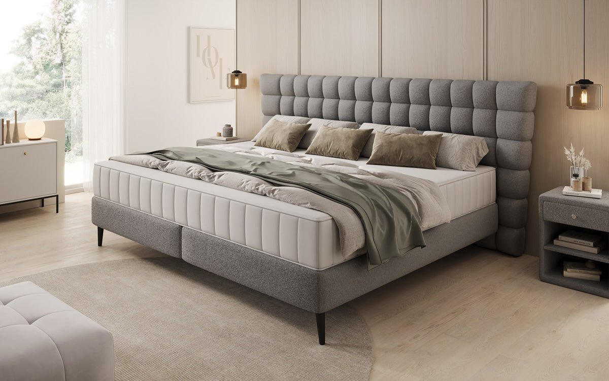 Famill Boxspringbett Bellanova a 220/240x200 a Bouclé