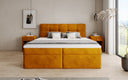 Lit boxspring Cozy II Velours avec espace de rangement