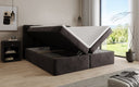 Lit boxspring Cozy II Velours avec espace de rangement
