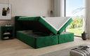 Lit boxspring Cozy II Velours avec espace de rangement