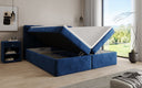 Lit boxspring Cozy II Velours avec espace de rangement