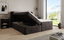 Lit boxspring Cozy II Velours avec espace de rangement