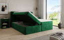 Lit boxspring Cozy II Velours avec espace de rangement