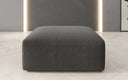 Beistellhocker 80 cm Snug aus Bouclé