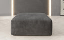 80 cm Snug corduroy side stool