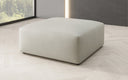 Beistellhocker 80 cm Snug aus Echtleder