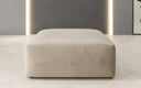 Beistellhocker 80 cm Snug aus Samt