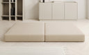 Beistellhocker Lazy in Bouclé