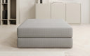 Beistellhocker Lazy in Bouclé