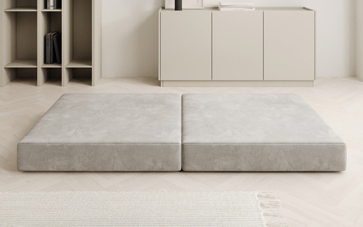 Beistellhocker Lazy en Velours