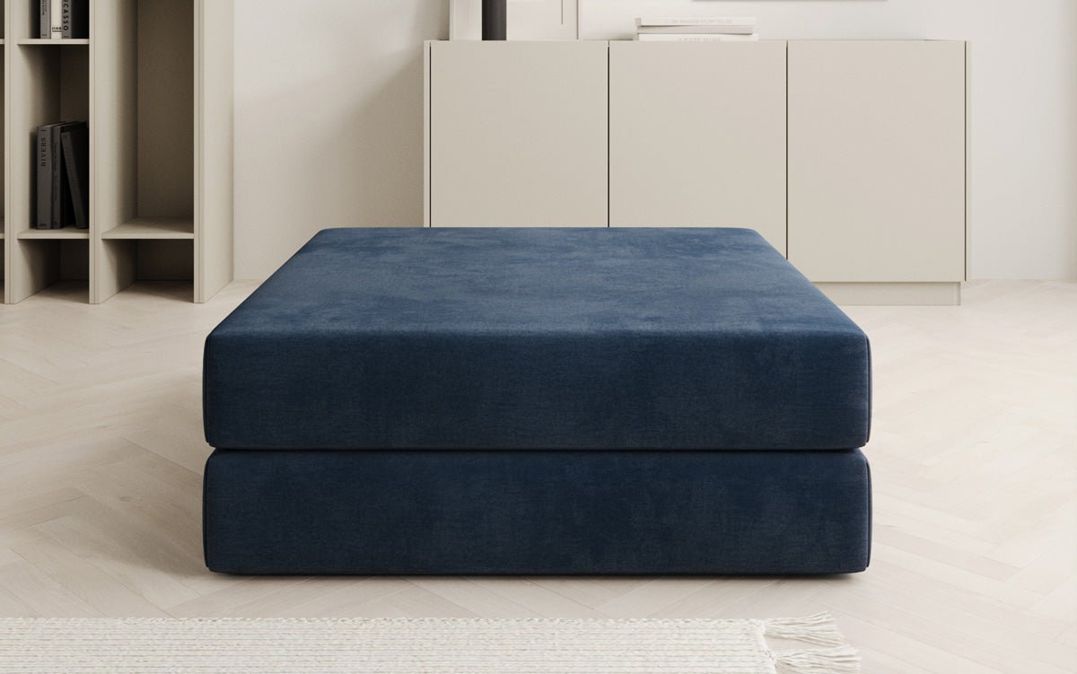 Beistellhocker Lazy en Velours