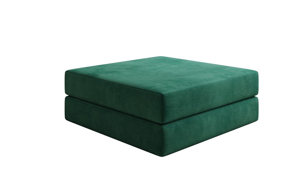 Beistellhocker Lazy en Velours