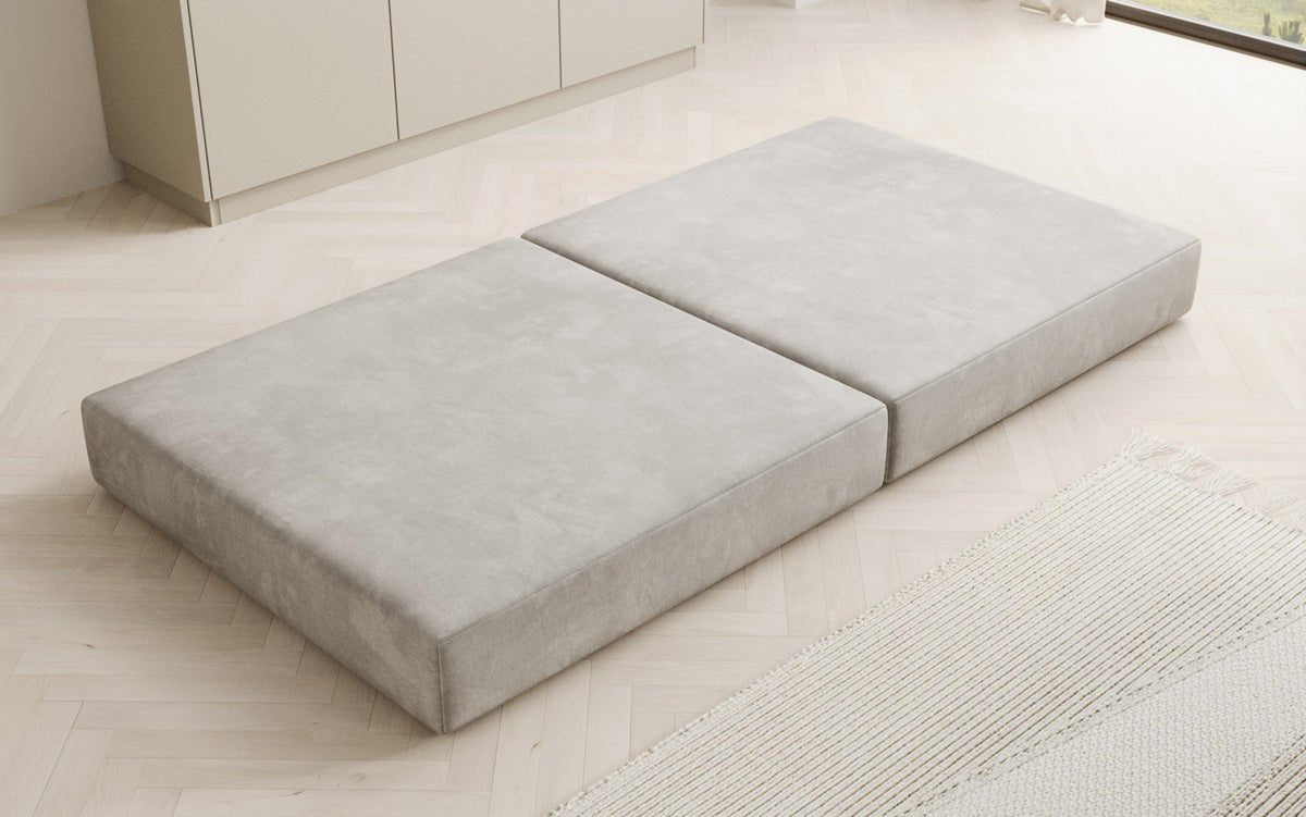 Beistellhocker Lazy en Velours