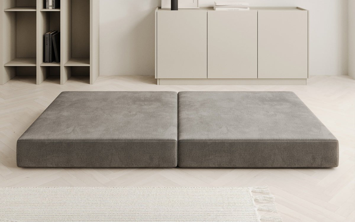 Beistellhocker Lazy en Velours