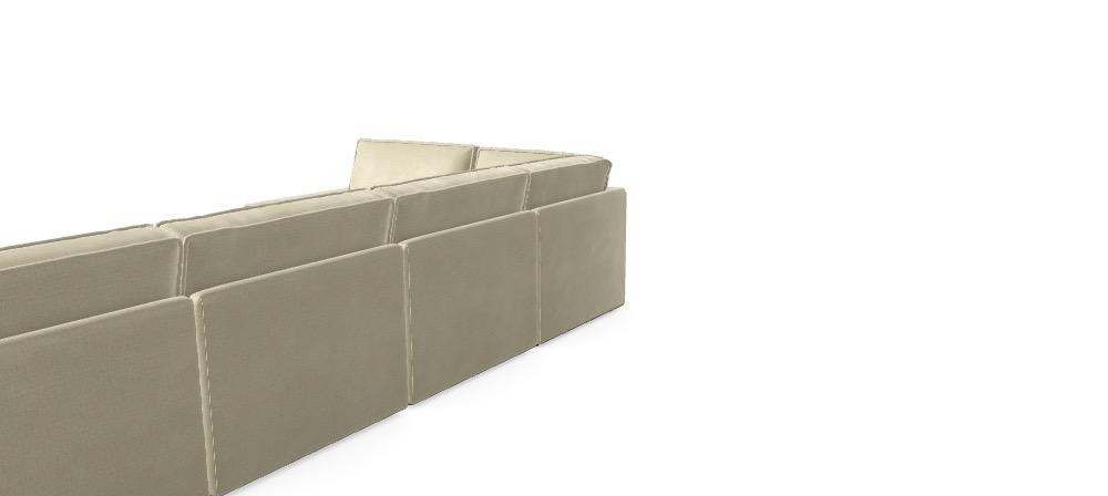 Modulares Sofa Domo - Deine Wunschkonfiguration DAPLPE