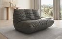 Designer 2 Sitzer Sofa Calmo in Echtleder