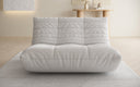Designer 2 Sitzer Sofa Calmo in Echtleder