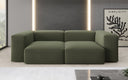 Designer 2 Sitzer Sofa Snug in Bouclé