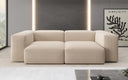 Designer 2 Sitzer Sofa Snug in Bouclé