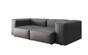 Canapé design 2 places Snug en cuir véritable