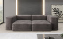 Designer 2 Sitzer Sofa Snug in Samt